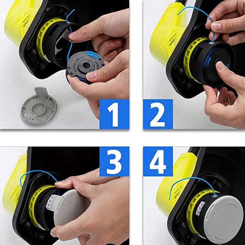 

AC14RL3A 0.065Inch Autofeed String Trimmer Replacement Spool Line For Ryobi One+ 18V, 24V, 40V Cordless Trimmers