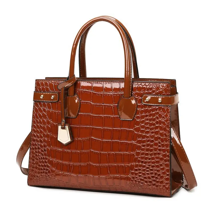 

2022 New Fashion Alligator Women Handbags European Designer Leather Ladies Shoulder Bags Female Girl Brand Luxury Crossbody Bag