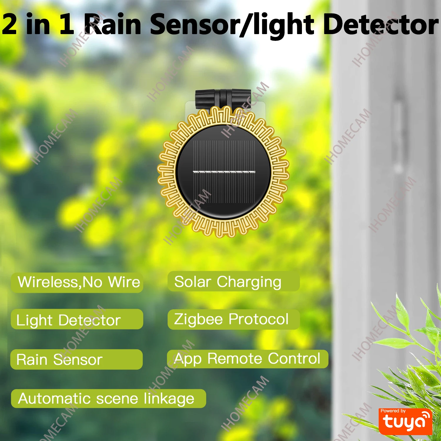 Умный датчик дождя Tuya Zigbee
