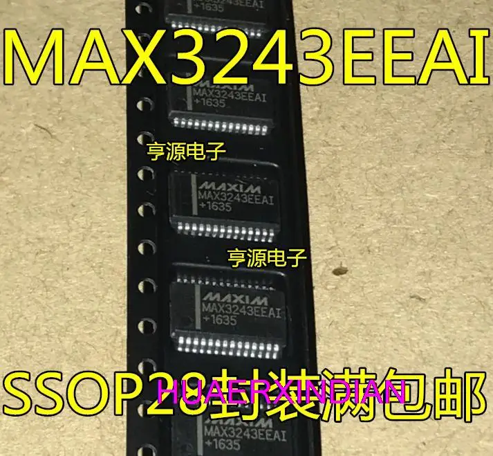 

10PCS New Original MAX3243EEAI+T MAX3243EEAI MAX3243 SSOP-28