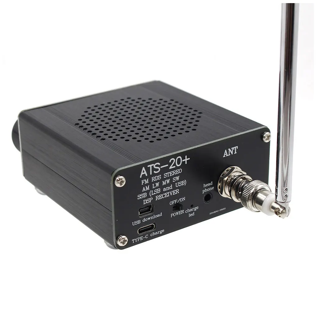

ATS-20 Plus Si4732 Radio AM MW And SW SSB LSB And USB With Antenna Audio Handheld Radiogram Receiver All Band Radios