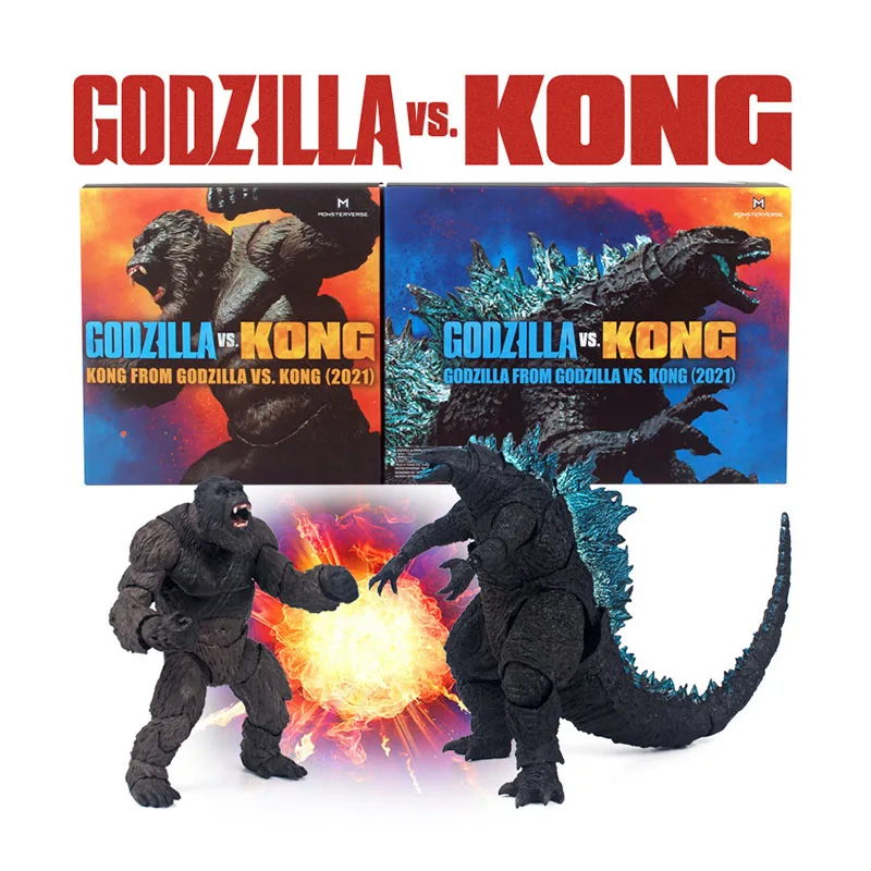 Фигурка динозавра NECA Godzilla Vs Kong 2021 коллекционная экшн-фигурка из американского