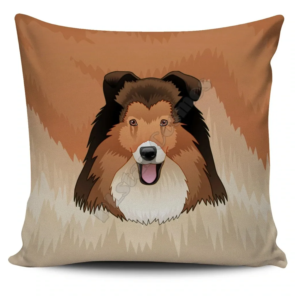 

Наволочка для подушки с 3D рисунком, 12 стилей