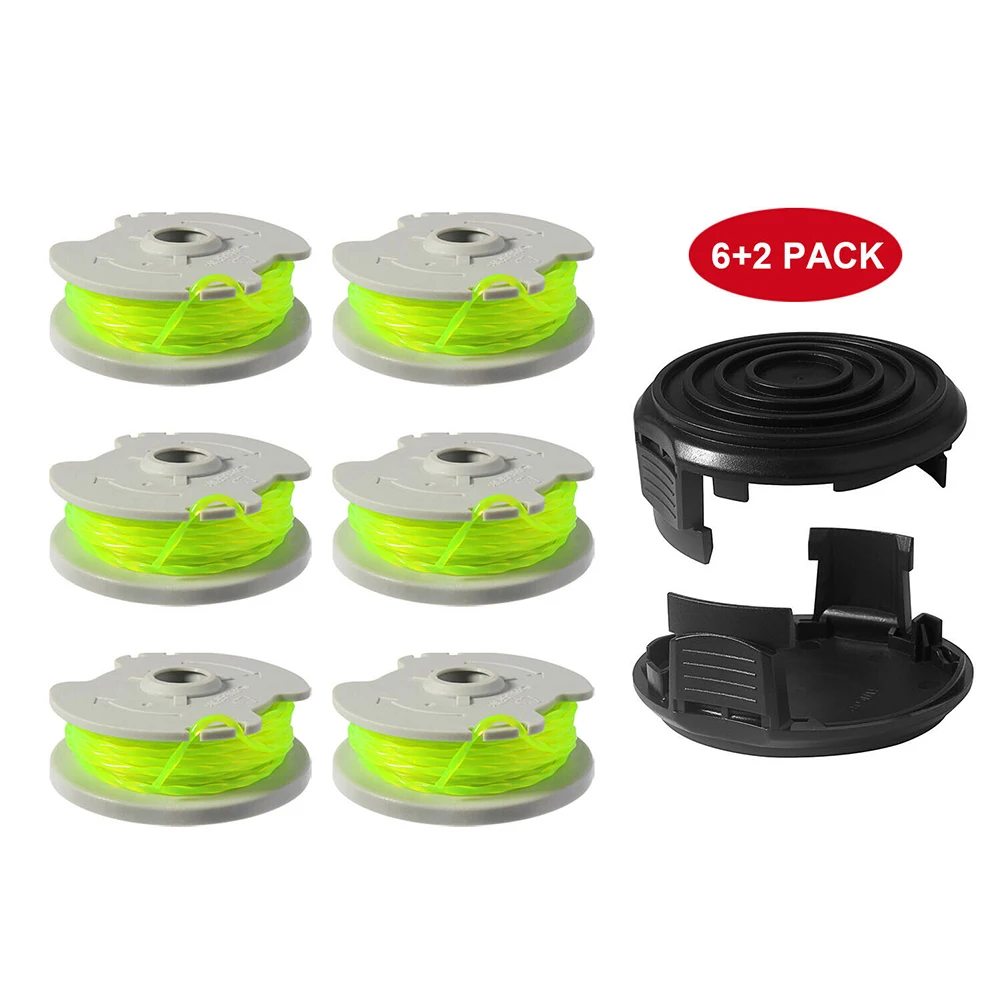 

6 шт., шпуля для триммера WORX WA0014 WG168 WG184 WG190 WG191