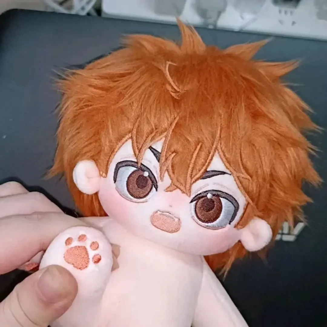 

Shoyo Hinata Haikyuu! Симпатичная плюшевая набивная кукла для косплея, милая аниме Подушка, хлопковая плюшевая подушка для рождества, подарок на день рождения 20 см
