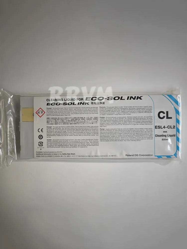 2 шт. новая оригинальная жидкость для чистки фотографических чернил Roland ESL4-CL2 Ink 220
