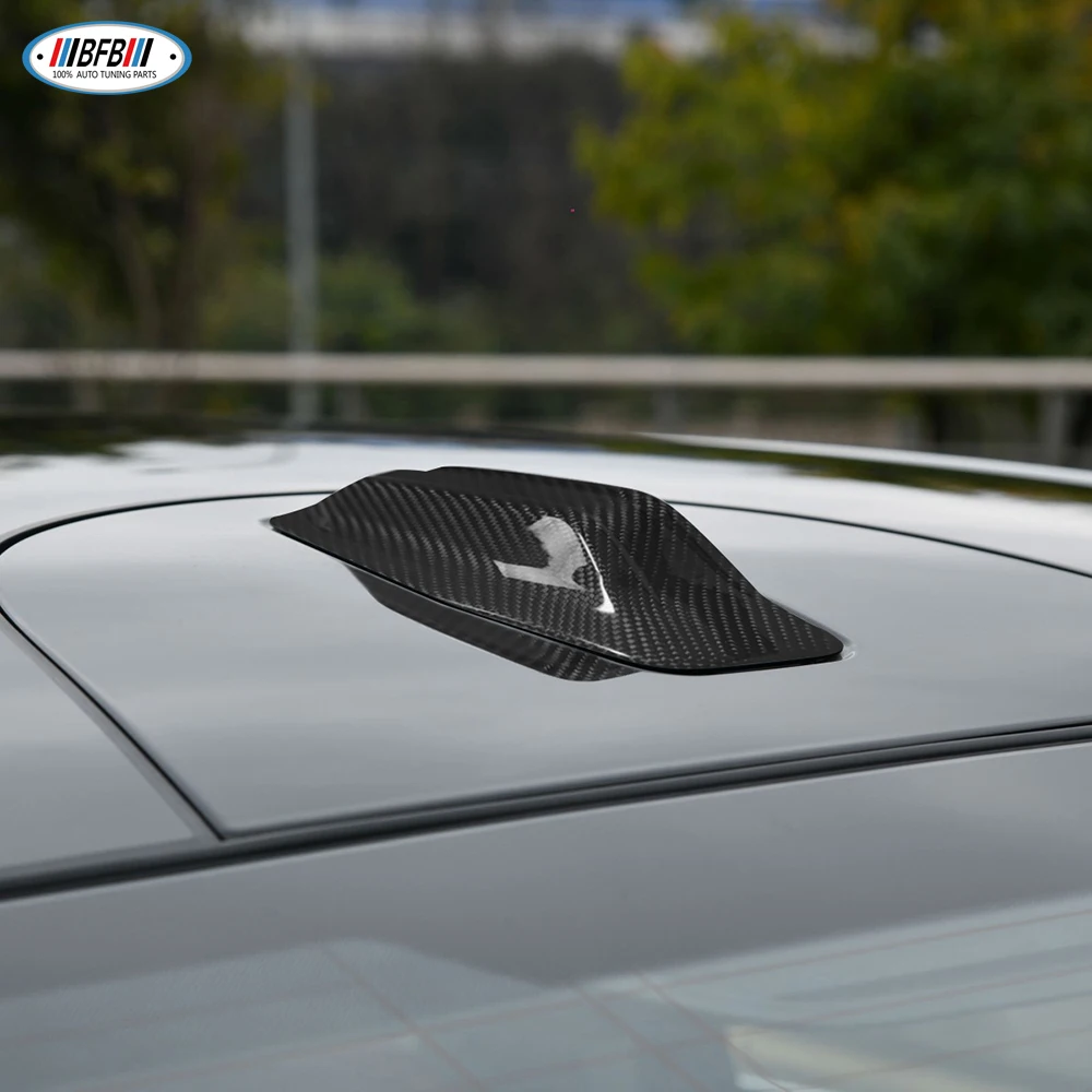 Настоящая сухая антенна на крышу из углеродного волокна декоративная крышка