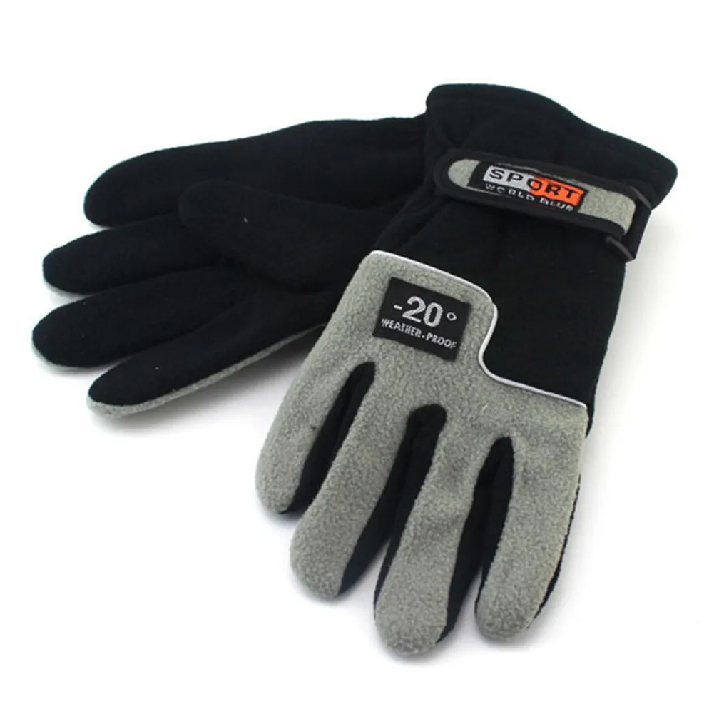 

New Practical Cycling Driving Motorbike Riding Motorcycling Riding Skiing Winter Gloves Mittens 2pcs/set Adjustable