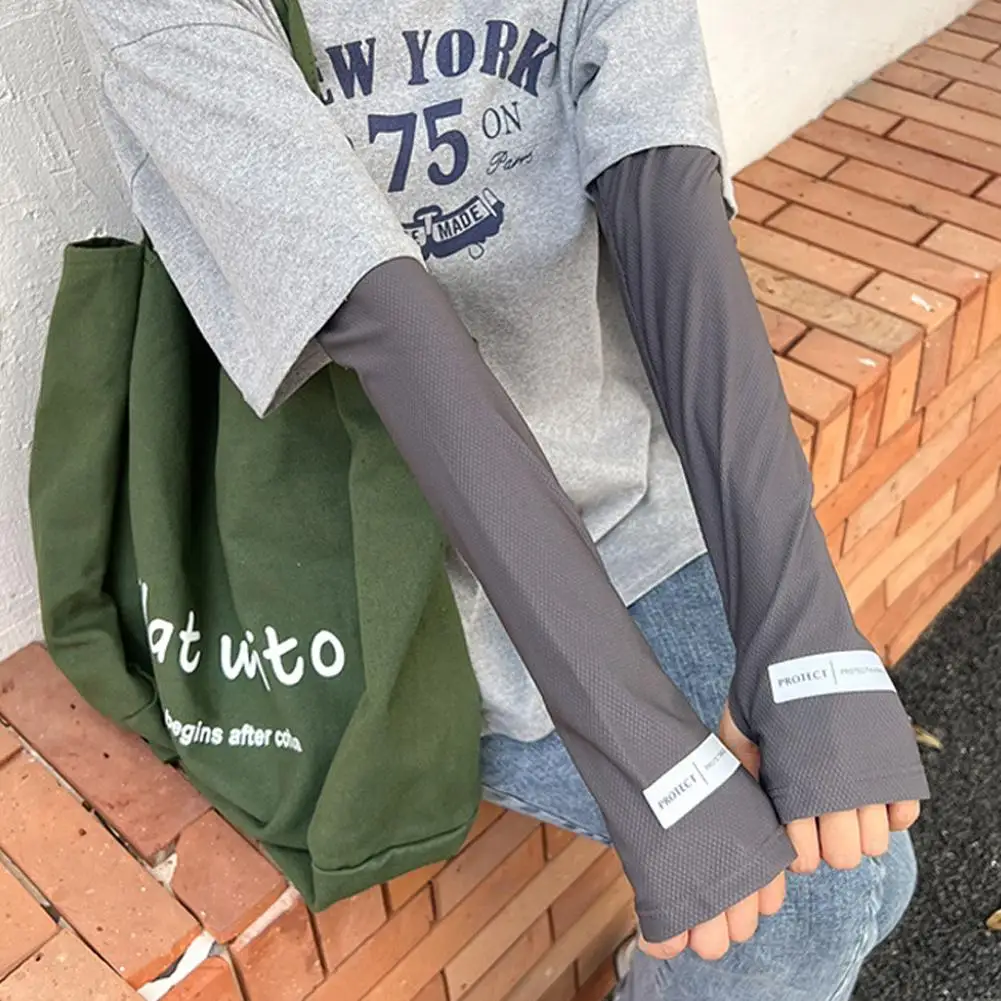 Поддельные рукава ледяные крутые защита от УФ-лучей носочки для рук летняя