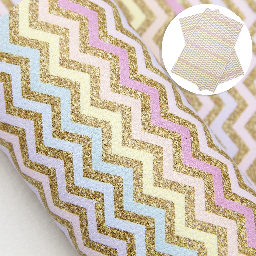 20*33 см Личи узор полосатый Племенной рисунок листы из искусственной кожи мягкая