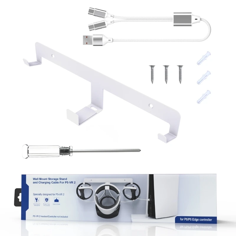 

Долговечное настенное крепление VR для контроллера PS VR2 с винтом