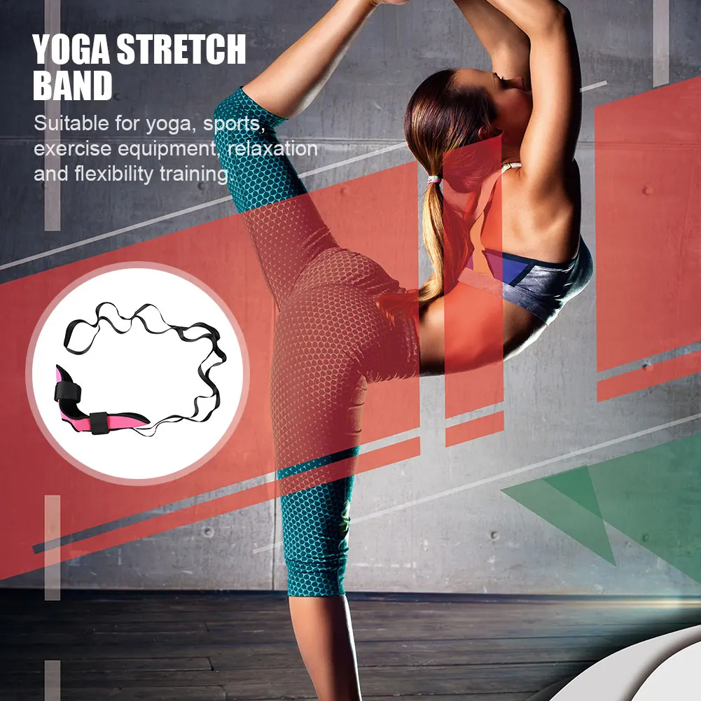 

Yoga Flexibility Stretching Leg Stretcher Strap for Ballet Cheer Dance Gymnastics Trainer Yoga Flexibility Leg Stretch Belt