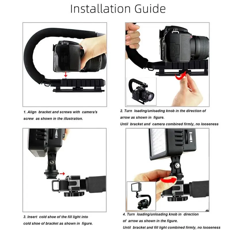 Ручка-Стабилизатор для камеры оборудование фотосъемки стабилизирующая ручка с