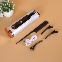 cordless automatic hair curler rechargeable hair curling machines ceramic auto rotating hair waver curling wand free shipping