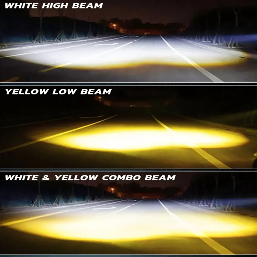 DUTRIEUX мотоциклетный светильник в сборе 200 Вт прожектор с 3 проекторами линзы для