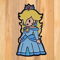 a0502 game princess enamel pin brooches bag lapel pin cartoon holiday badge backpack decoration jewelry kids gift accessories
