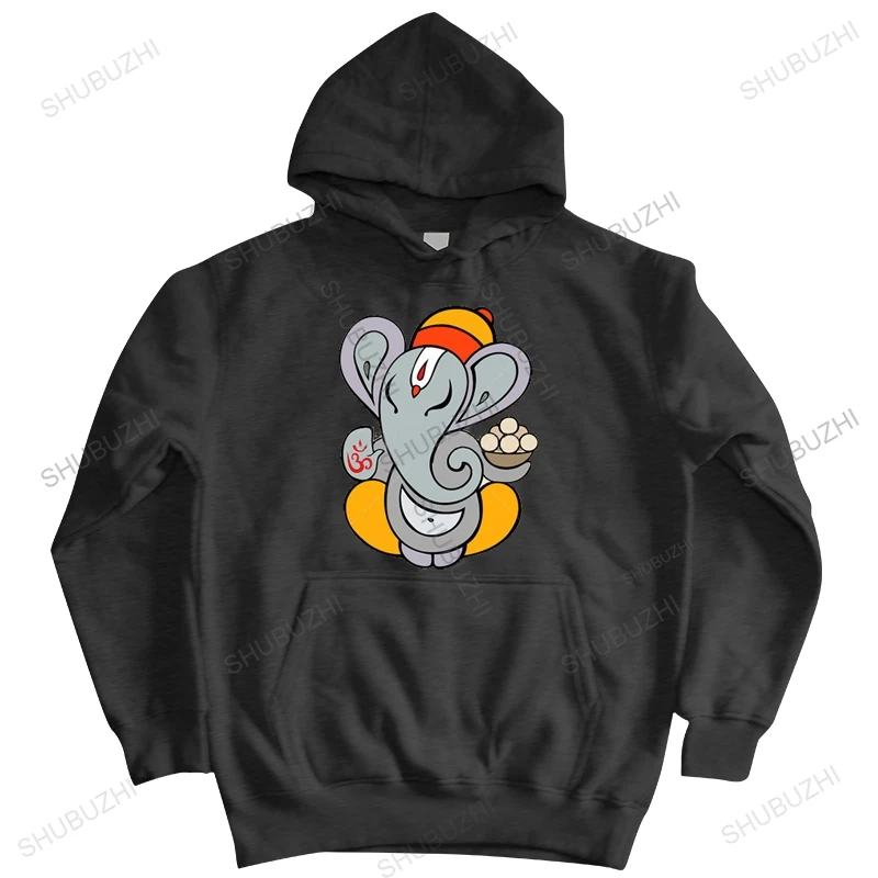 Новый мужской свитшот Ganesha Elefante Maglietta Harajuku Da Uomo 100% Cotone A Manica Corta Plus Size Верхняя куртка