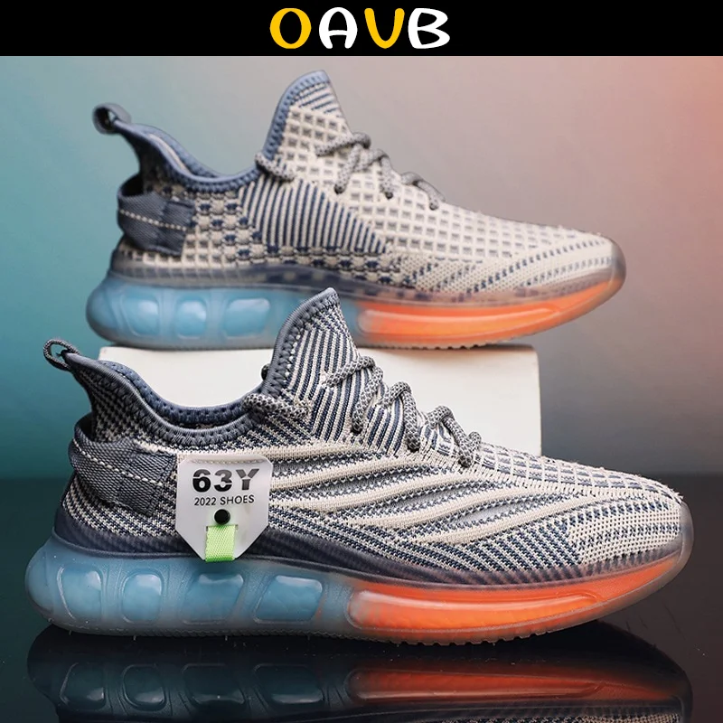 

Мужские повседневные кроссовки OAVB Ins, дышащие сетчатые кроссовки, мужские теннисные кроссовки, обувь для мужчин, новинка 2023, модные кроссовк...