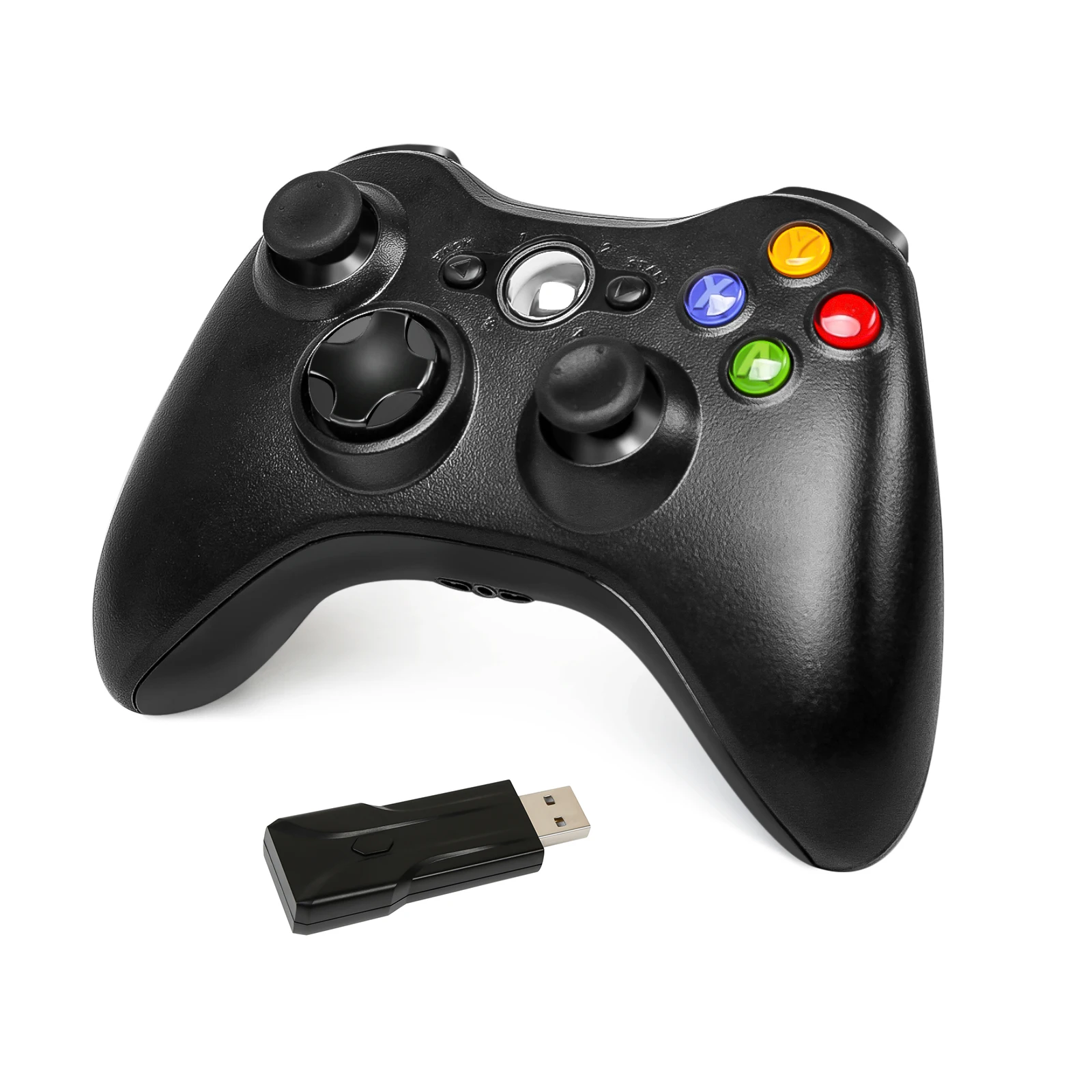 2.4G wireless Vibration Gamepad Joystick For PC Controller Compatible with Windows 7 8 10 Xbox series Joypad with high quality images - 6