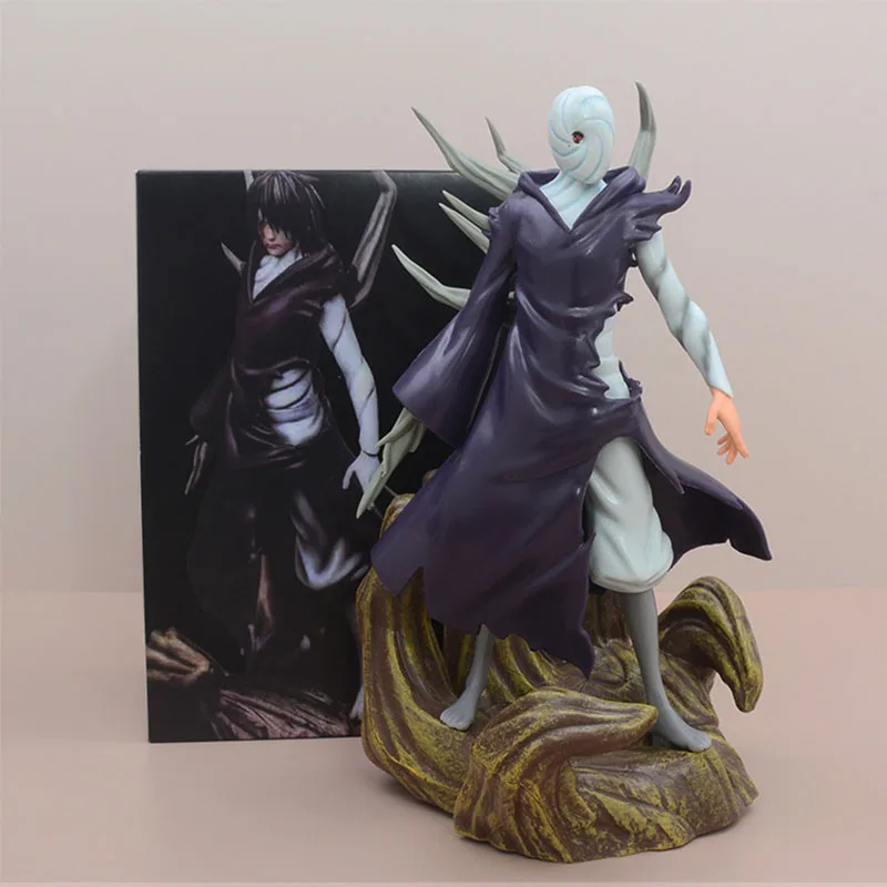 

Anime Naruto Shippuden Figures Uchiha Obito Tobi PVC Action Figure Collection Model Figurine Ornaments Toys for Boys Kids Gifts