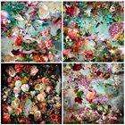 HUACAN 5D DIY Алмазная вышивка цветок вышивка крестиком продажа Алмазная картина Роза мозаика набор со стразами Декор на стену