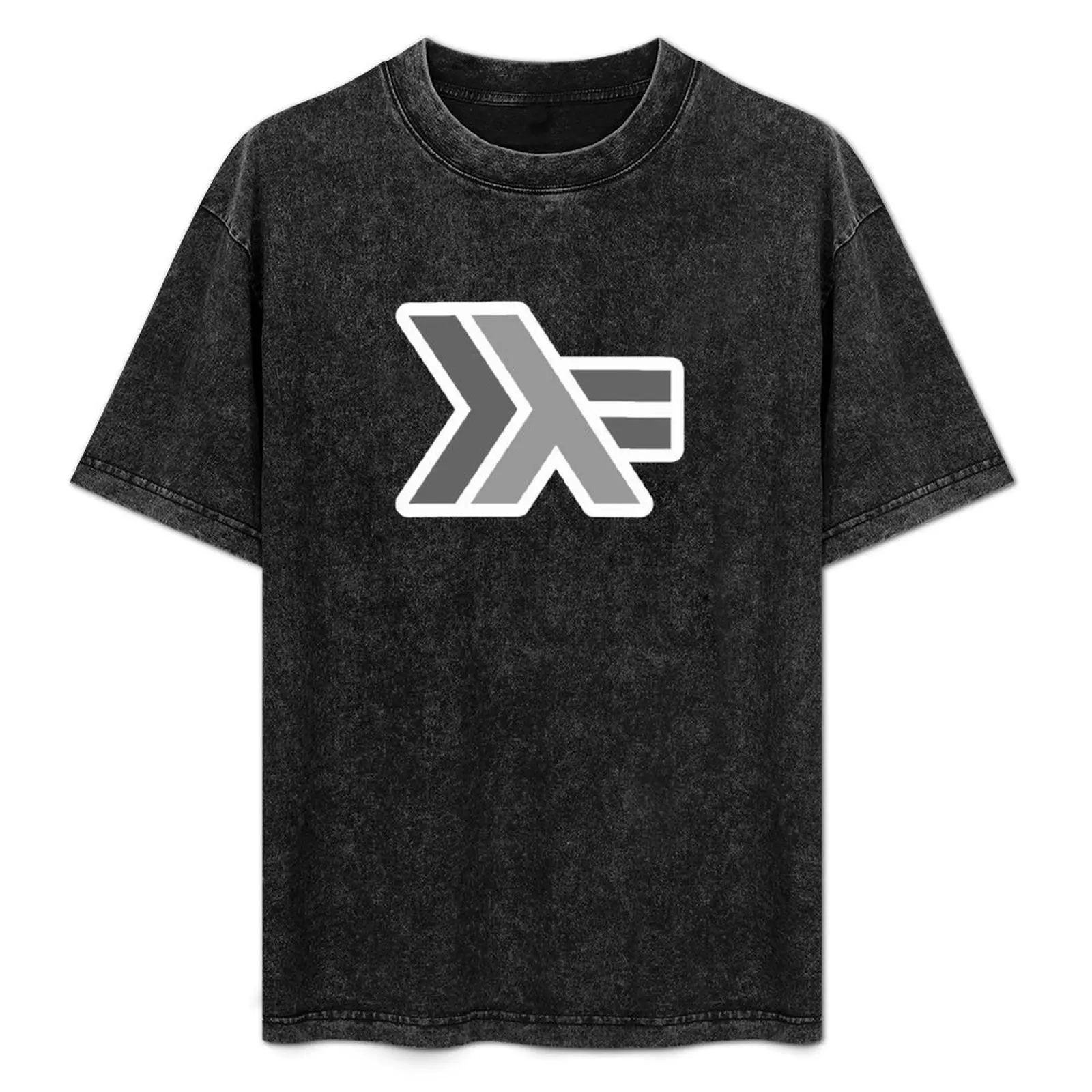 Футболка Haskell (круглый контур) летний топ больших размеров хлопковая футболка с