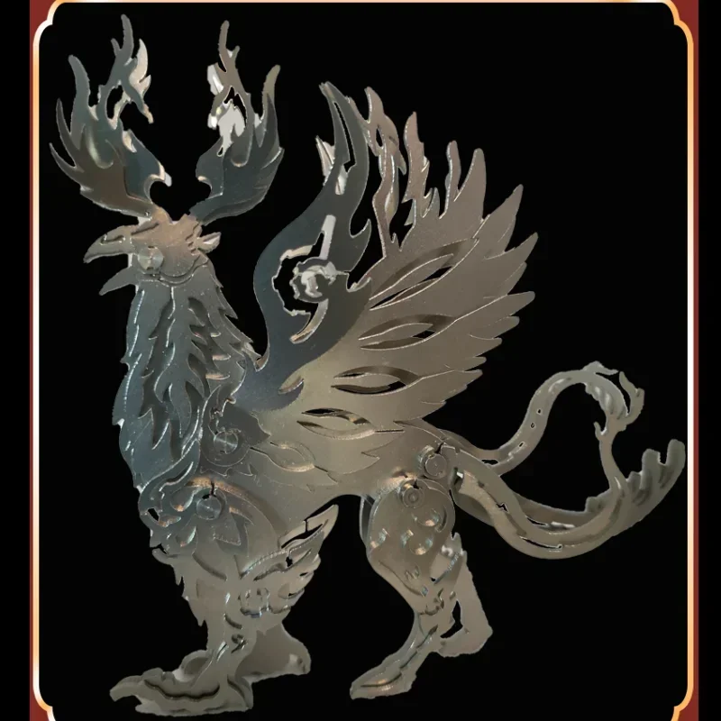 Набор металлических 3D-моделей Feilian механические модели старинного Божьего зверя