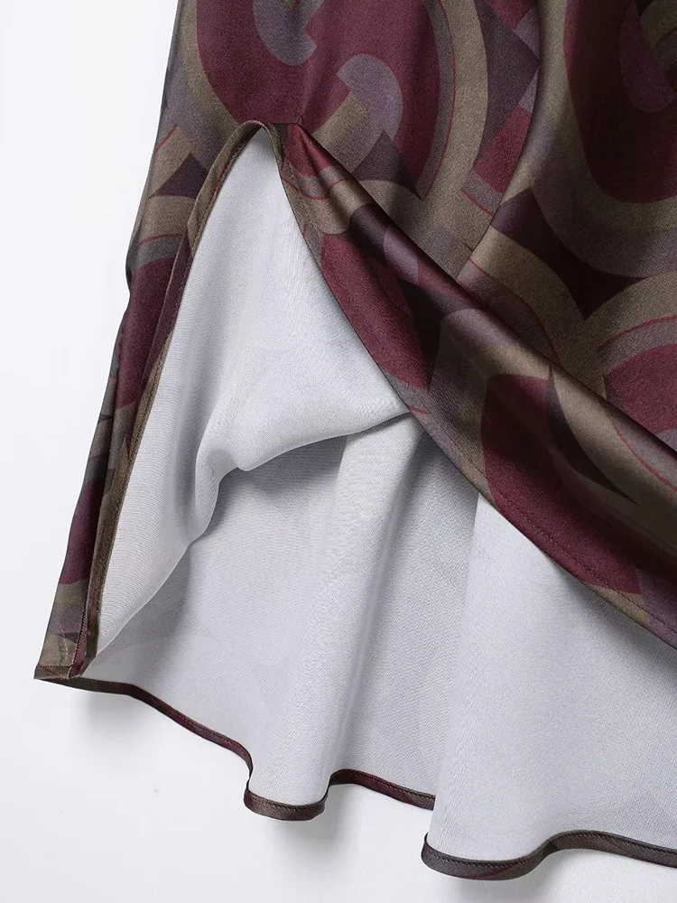 2024 новая мода богемная милая женская юбка средней длины женское повседневное