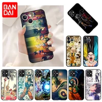 soft phone case for iphone 13 11 12 pro max mini xr xs se 2022 x 8 7 6 6s plus dragon ball gohan shockproof bumper black cover