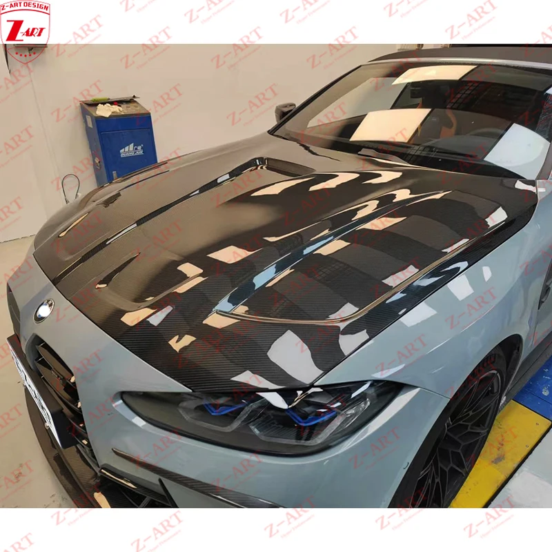 _ 2021 м3 сухая крышка двигателя из углеродного волокна для M4 G80 G82 G83 - купить по