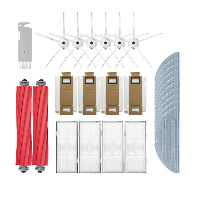 

For Xiaomi Roborock S7 T7S T7plus Main Brush Hepa Filter Mop Pad Spare Parts Vacuum Cleaner Accessories
