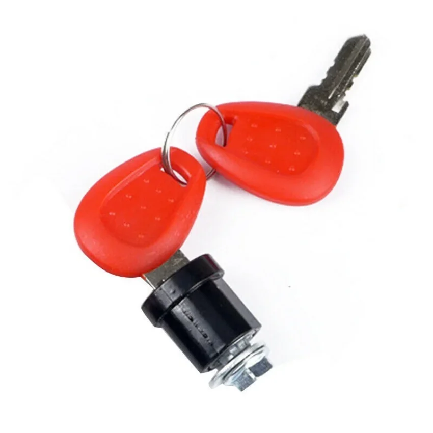 1 * мотоциклетная одноместная коробка для багажа яркий комплект с 2 ключами