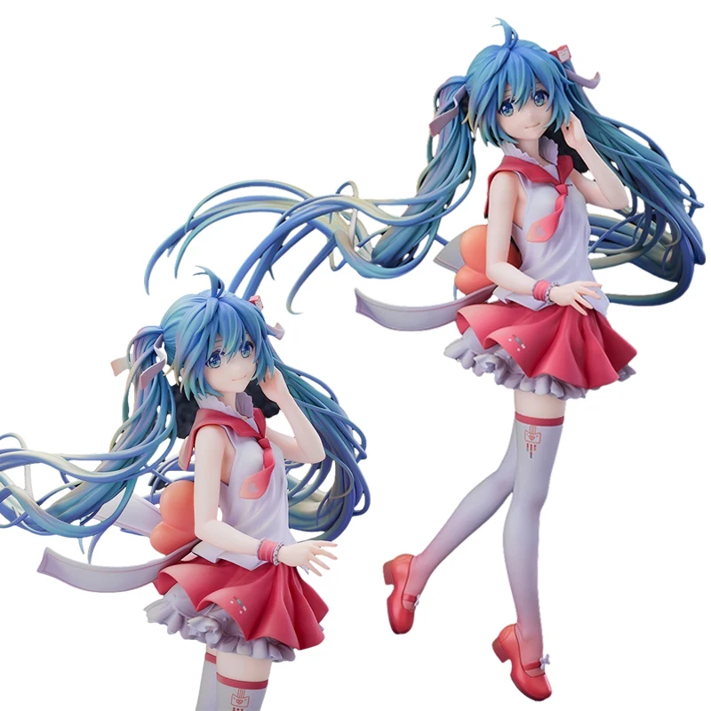 

Anime Hatsune Miku First Dream Standing Pvc Action Figure Model Kawayi Toy Doll Collection Gift 24CM Boxed