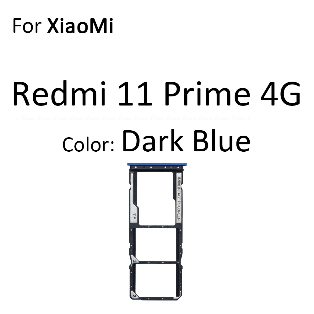 Фото Держатель для SIM-карты и Micro SD, слот для карт, разъем, адаптер, считыватель, запчасти для Xiaomi Redmi 10X Pro 11 Prime 4G 5G №5