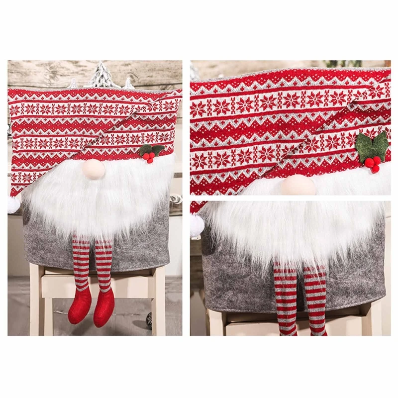 

Трикотажный чехол на заднее кресло с изображением гнома, Санта-Клауса