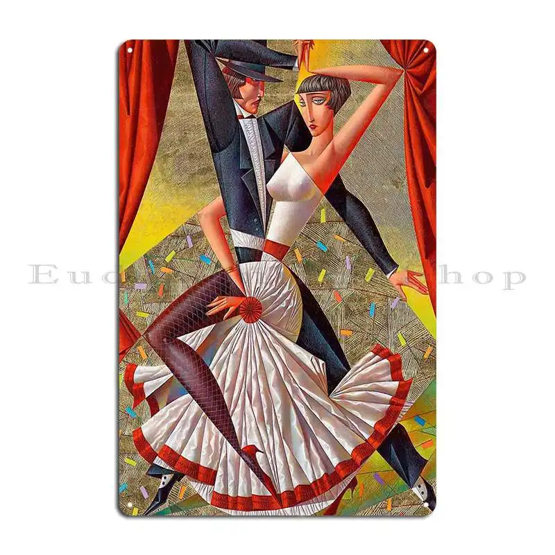 Цифровая живопись жоржей курасова кубизма для продажи металлический знак