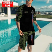 europe and the united states new 2022 spring and summer mens short sleeve suit fashion street animal 3d digital printing suit