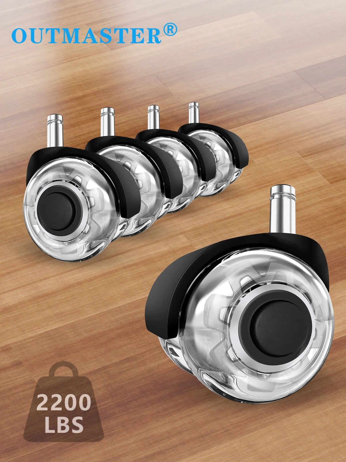 5 шт., ролики для офисных стульев