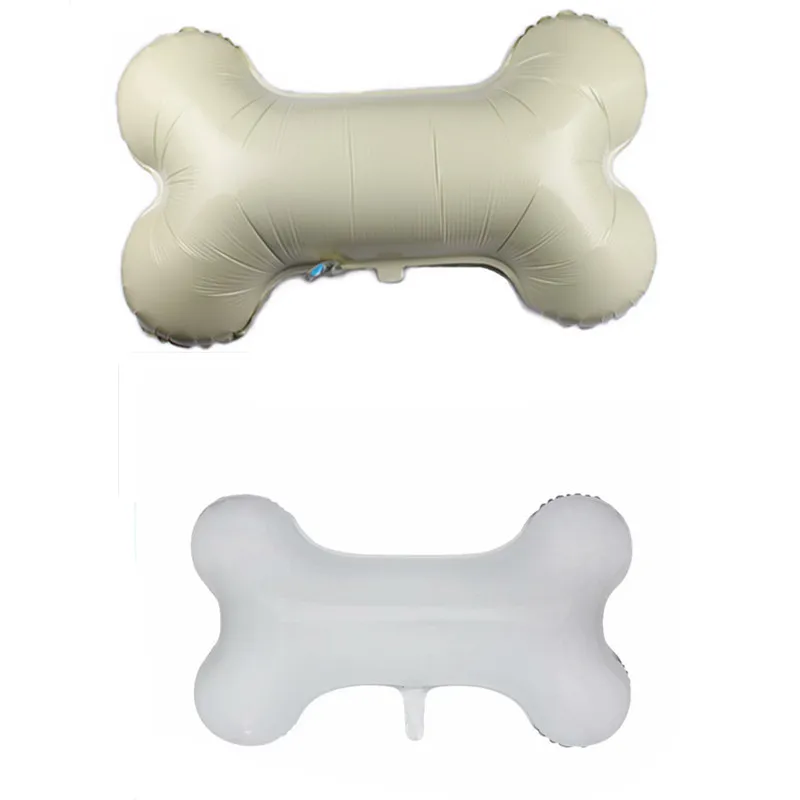 

50 шт., воздушный шар из алюминиевой фольги в форме кости