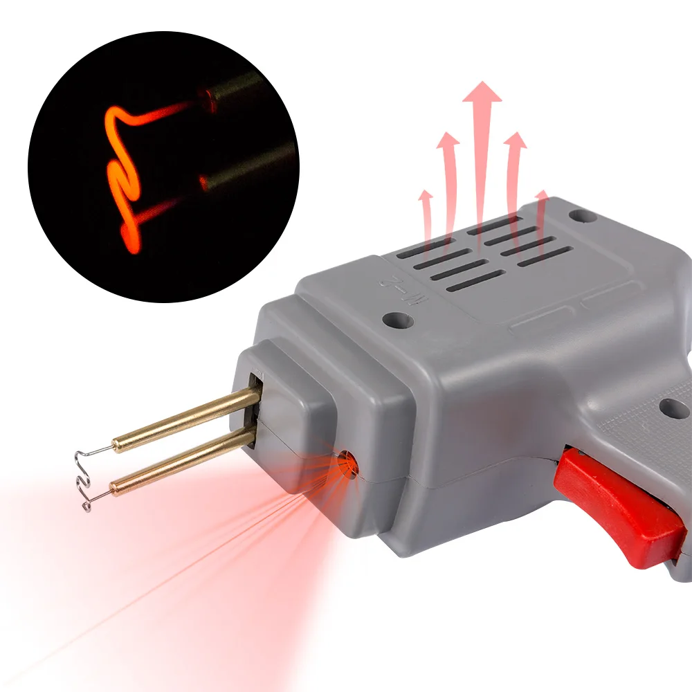 80 Вт паяльник для пластика гаража Инструмент ремонта пластиковых бамперов