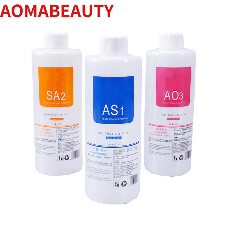 

Hydraulic Skin Care Face Serum 400ml AS1 SA2 AO3 Facial Treatment Machine Deep Skin Cleansing