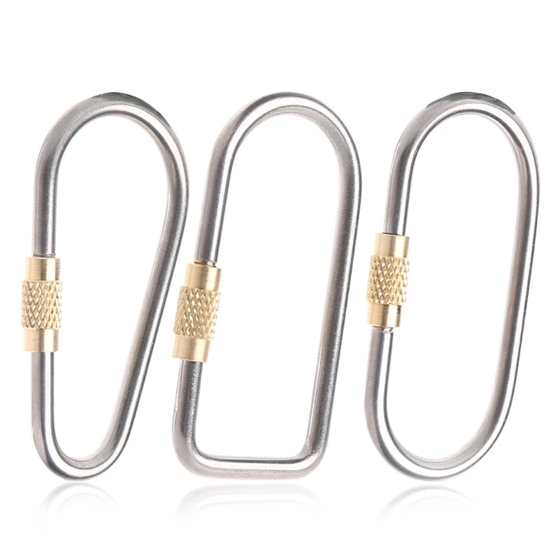 

Climbing Carabiner Mountaineering Carabiner Keychain Camping Backpack Buckle