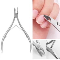 professional stainless steel cuticle nail nipper clipper nail art manicure pedicure care thick toe cutter beauty scissors tools