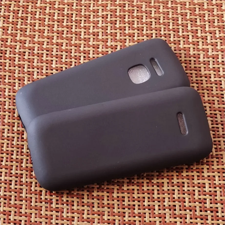 Черный мягкий чехол из ТПУ силиконовый для Nokia 215 225 защитная задняя матовая