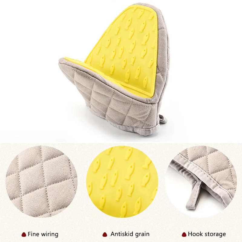 

1 шт., Силиконовые Прихватки для перчаток, 4 цвета