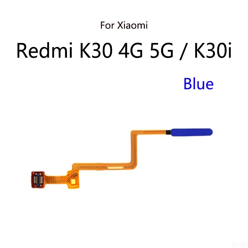 Фото Кабель-шлейф с датчиком отпечатков пальцев и кнопкой Home для Redmi K30 K30i 4G 5G №5