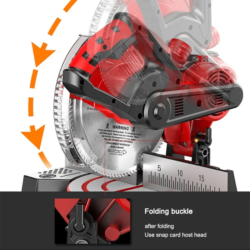 Пила для алюминия 10-дюймовый высокоточный станок резки деревообработки угол 45