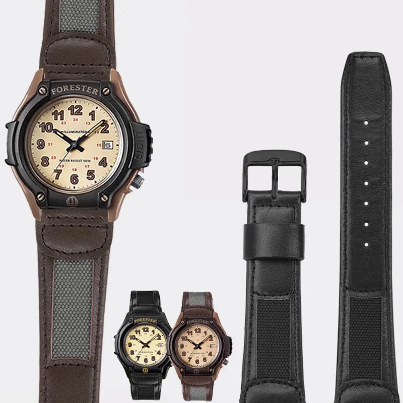 Ремешок из воловьей нейлоновой ткани для наручных часов 16 дюймов 19 мм выпуклый