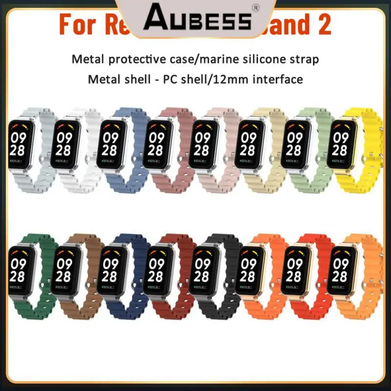 

2022mm For Xiaomi Watch S1 Active Strap Quick Release Ocean Silicone Bracelet Watchbands For Xiaomi MI Watch Color 2 Wristband