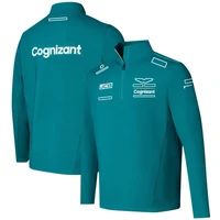 2022 new f1 team racing suit jacket car work clothes fan t shirt short sleeved custom